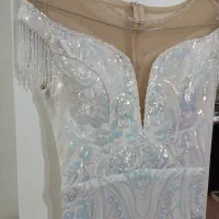 لباس مجلسی دنباله دار به فروش میرسد..|لباس|فردوسیه, |دیوار