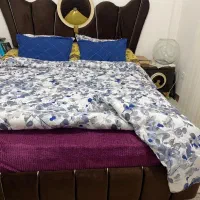 سرویس خواب و تشک دو نفره تمیز|تخت و سرویس خواب|ساری, |دیوار