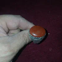 انگشتر  قدیمی عقیق