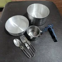 ست ظروف سفری کوهنوردی 7 پارچه