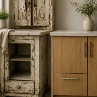 تعمیر و بازسازی کابینت قدیمی