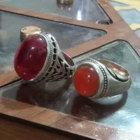 انگشتر یمن رکاب تبریز دستساز  و یاقوت رکاب دستساز