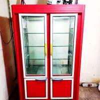 یخچال ایستاده ویترینی تمیز