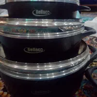 یک دست قابلمه استفاده نشده بدون جعب|ظروف پخت‌وپز|رشت, منظریه|دیوار