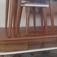 میز جلو مبلی و ست ۳تایی|مبلمان خانگی و میز عسلی|بندر انزلی, آذربایجان|دیوار