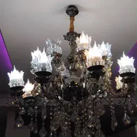 لوستر طرح برنز ۸ شاخه ۱۶ شعله