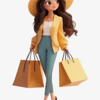 فروشنده خانم برای فروشگاه لباس زنانه