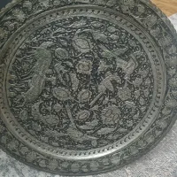 سینی مسی قلمکاری شده