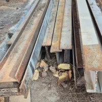 تعدادی تیرآهن و ورق ، ضایعات