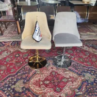 صندلی اپن جک دار مدل کارما پایه طلایی و سیلور