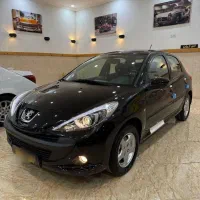 ۲۰۷ دنده ارتقا مشکی مدل ۱۴۰۴|خودرو سواری و وانت|فریدون‌کنار, |دیوار