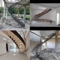 پله دوبلکس .دکوراتیو .معلق .