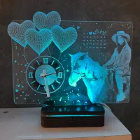 تندیس‌ نوری سفارشی کادو تولد|چراغ خواب و آباژور|شیراز, ارم|دیوار