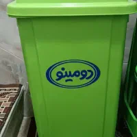 سطل آشغال بزرگ و محکم نو|ظروف نگهدارنده، پلاستیکی، یک‌بارمصرف|نسیم‌شهر, |دیوار