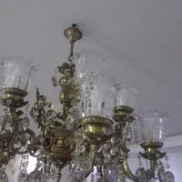 لوستر برنز|لوستر و چراغ آویز|اراک, |دیوار