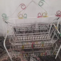 گهواره دو طبقه محکم و توپر و سالم