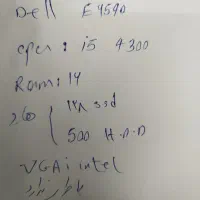 لب تاب DEll|رایانه همراه|فردوس (خراسان), |دیوار