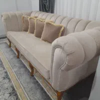 مبل نو ۸نفره جدید با میز عسلی