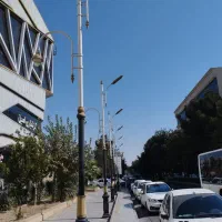 تعدادی پایه چراغ دکراتیو