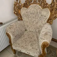 یک دست مبل ۷ نفره شیک و سالم|مبلمان خانگی و میز عسلی|قم, پردیسان|دیوار