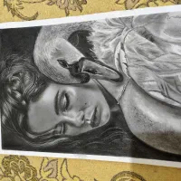 نقاشی هم اماده و هم سفارشی درخدمتم