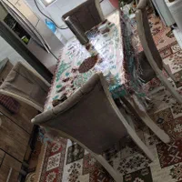 مبلمان کاملا در حد نو+میز وسط و عسلی+میز غذاخوری|مبلمان خانگی و میز عسلی|فردیس, شهرک گلها|دیوار