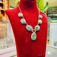 گردن آویز فیروزه نیشابور