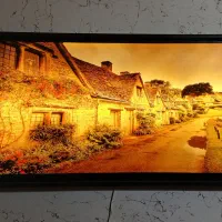 تابلو چراغ دار|تابلو، نقاشی، عکس|صدرا-فارس, فاز ۱|دیوار