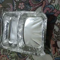 ظرف آلومینیوم دو خانه