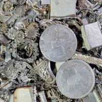 نقره،سکه،النگو،انگشتر،زنجیر شکسته