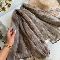 شال گلبرگ با تور وارداتی