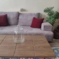 مبل به همراه تخت|مبلمان خانگی و میز عسلی|کرج, حسن آباد|دیوار