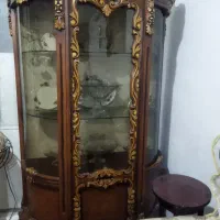 حراج کابینت چوب بوفه گنجه باژور شمعدان مجسمه کولر