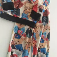 بلوز شلوار مخمل گرم در حد نو سایز نوشتم