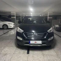 سانتافه مشکی 2014 نیمه فول