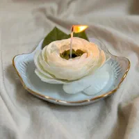 آموزش شمعسازی/شمع گل