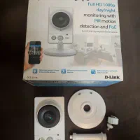 دوربین تحت شبکه D-LINK در حد نو|دوربین مداربسته|قزوین, |دیوار