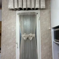 پرده آشپزخانه/پرده برای پشت در بالکن|پرده، رانر، رومیزی|تهران, چهارصد دستگاه|دیوار
