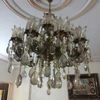 لوستر سلطنتی برنجی|لوستر و چراغ آویز|تهران, ارجمندی راد|دیوار