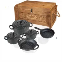 سرویس قابلمه چدنی نالینو