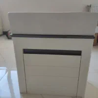 روشویی کابینتی آنتیک سفید وطوسی کوچک|لوازم سرویس بهداشتی|آبادان, |دیوار