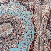 ۲ تخته ۱۲ متری فیروزه ای|فرش|قم, نیروگاه|دیوار