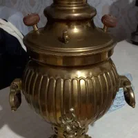 سماور زغالی روسی اصل قدیمی