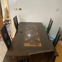 میز غذا خوری با صندلی