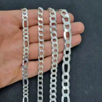 زنجیر های نقره مردانه ایتالیایی (گردنبند ایتالیا)