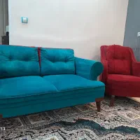 مبلمان در حد نو بامیز عسلی