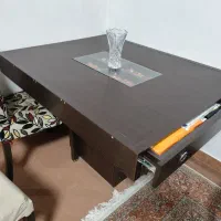 میز و صندلی چهارنفره MDF|میز و صندلی غذاخوری|قم, پردیسان|دیوار