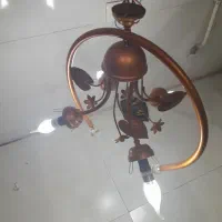 لوستر ۴ شاخه سالم.