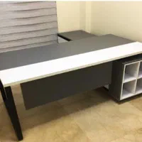 مبل چرم چستر کانتر منشی پیشخوان رزپشن انتظار ۲۰۶|دفتر کار|ایلام, |دیوار