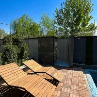 عمارت هرمس|اجارهٔ کوتاه‌مدت ویلا و باغ|تهران, وردآورد|دیوار